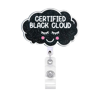 New Arrival 1 Piece Quality Glitter Retractable Nurse Badge Reel Cute Anime Halloween Party Name Tag ID Card Holder Keys Lanyard