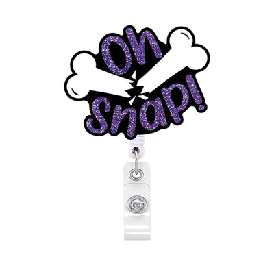 New Arrival 1 Piece Quality Glitter Retractable Nurse Badge Reel Cute Anime Halloween Party Name Tag ID Card Holder Keys Lanyard